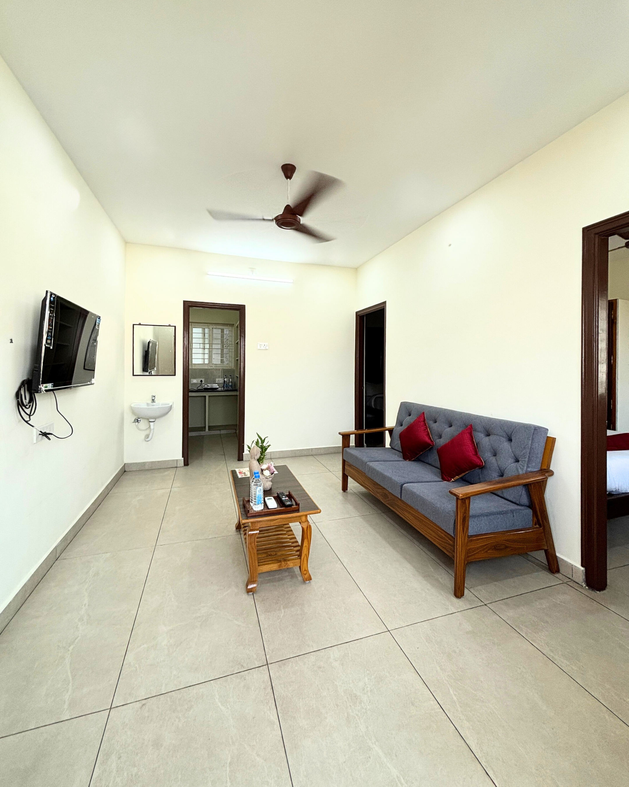 2BHK Living Room Seating